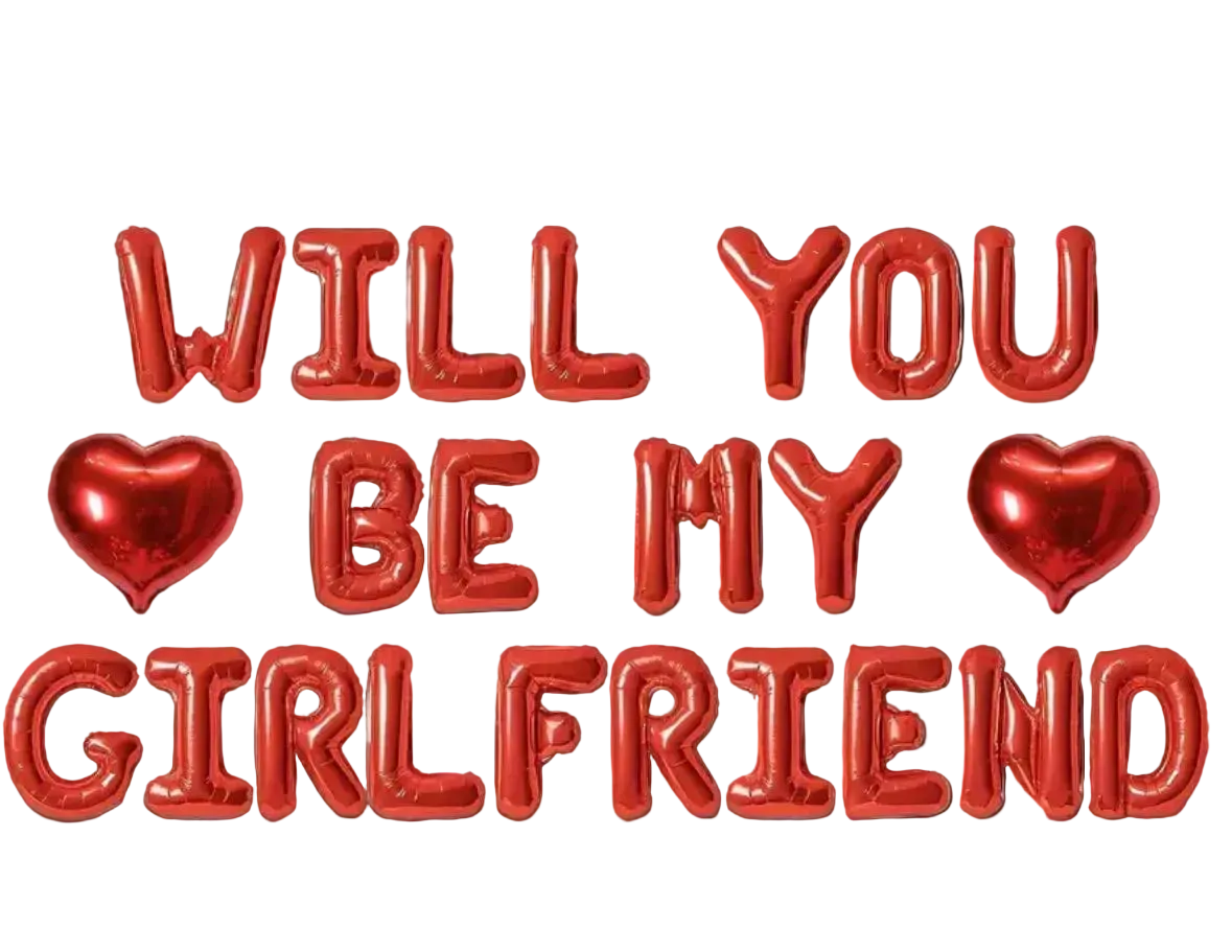 Will you be my girlfriend ballong